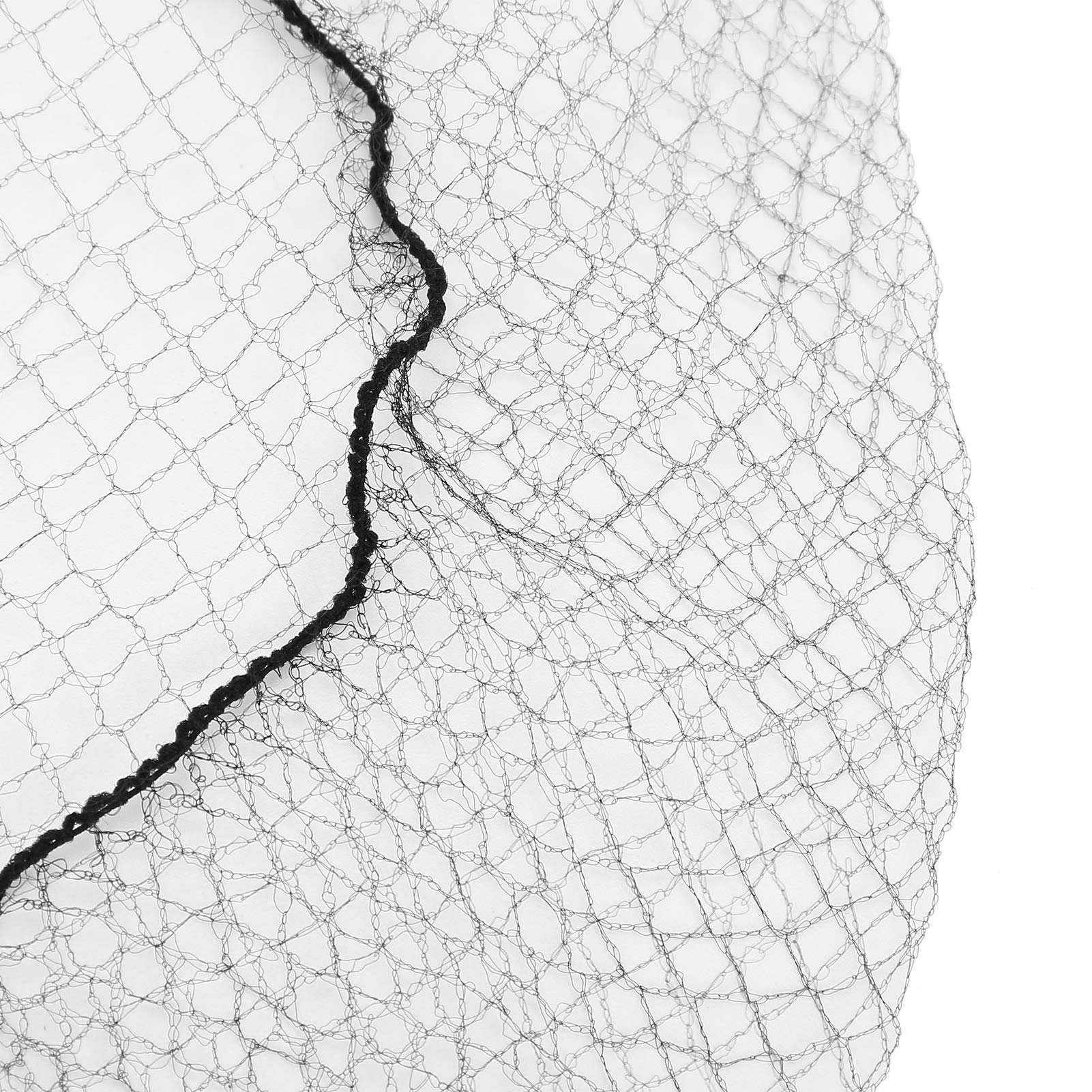 Haarnetze, 144 Stück Einweg-Haarnetze aus Nylon für Damen und Herren, unsichtbares, elastisches Perückennetz für Hotelpersonal, Restaurantpersonal, Köche und Restaurantküchen