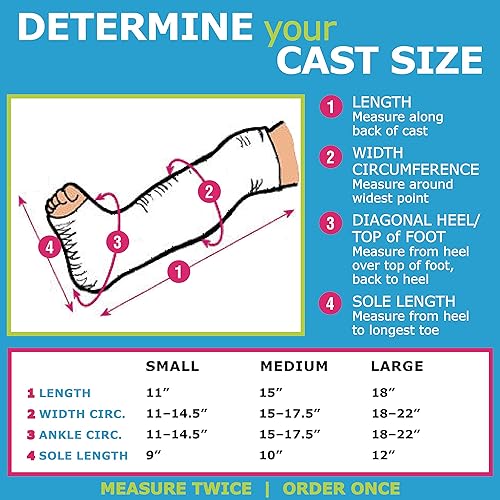 Miniatura 2 de CastCoverz! Funda de moda para piernas  negro  grande corto  debajo de la rodilla  protectora, decorativa y lavable  Fabricado en Estados Unidos