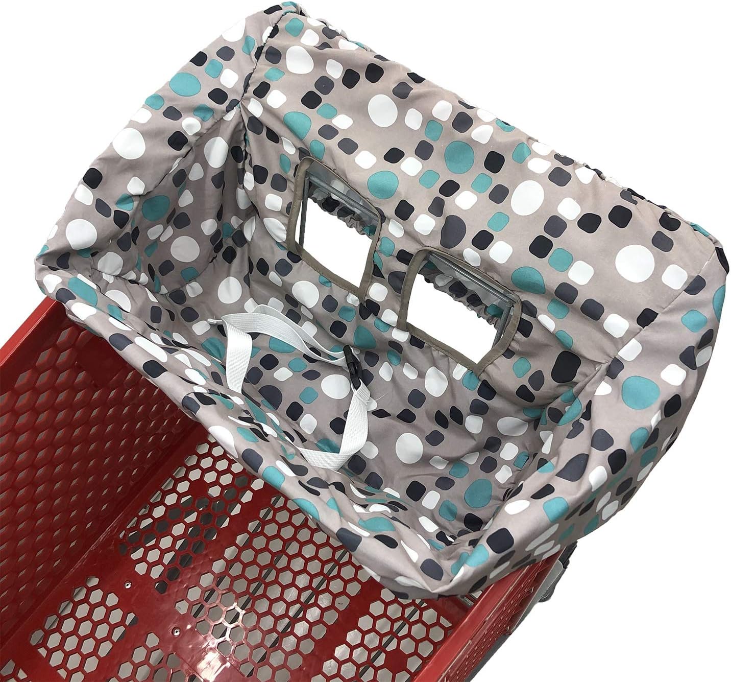 Portable Shopping Cart Cover High Chair and Grocery Cart Covers for
