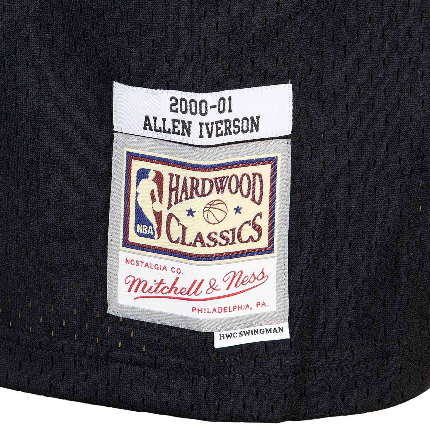 Mitchell & Ness Swingman Allen Iverson Philadelphia 76ers 00/01 Trikot