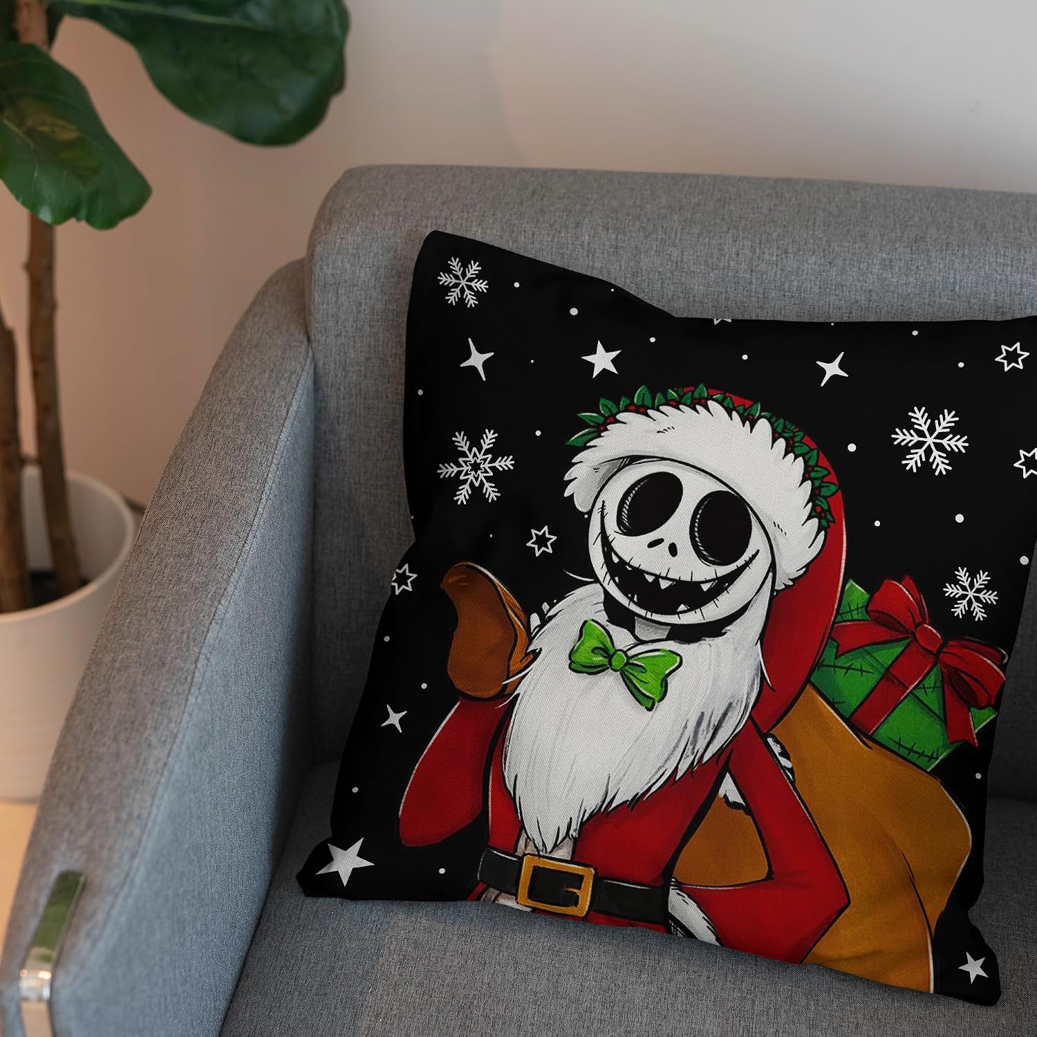 Christmas Pillow Cover and Table Runnert