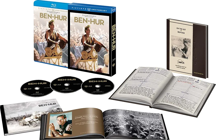ベン・ハー 日本語吹替音声追加収録版('59米)〈初回限定生産・3枚組〉 初回限定生産】ベン・ハー 日本語吹替音声追加収録版 ブルーレイ