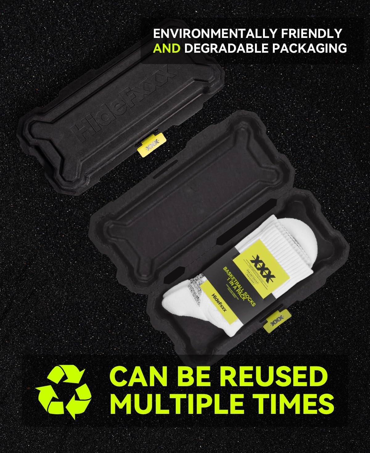 Basketball Socks for Men, Performance Cushioned Men's Athletic Ankle Socks, Player Edition Anti-Slip Sports Socks - Image 4