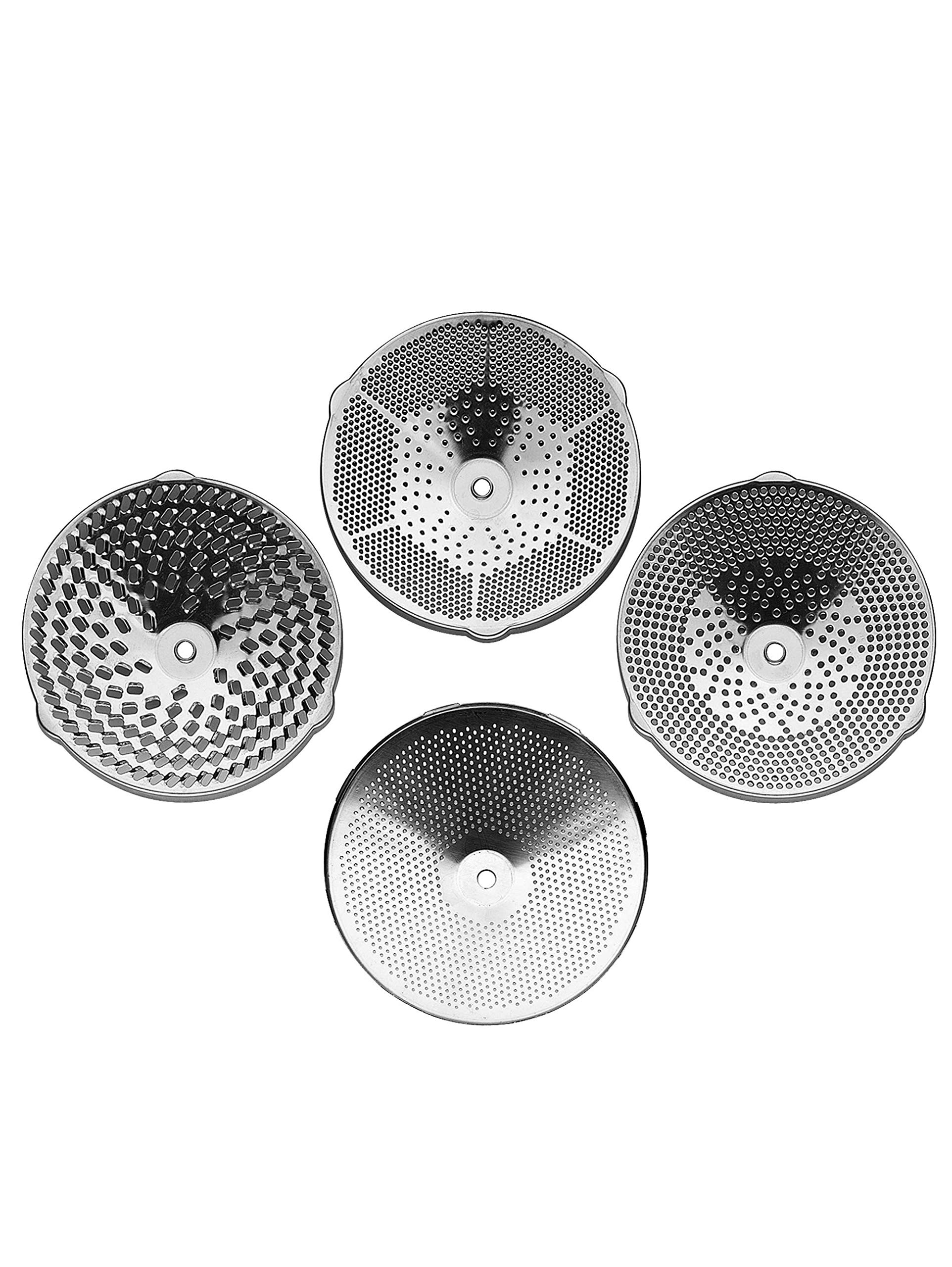 Moulin à Légumes Kuchenprofi Inox - 4 Grilles (1.3mm à 5mm) Pour Purées Et Compotes