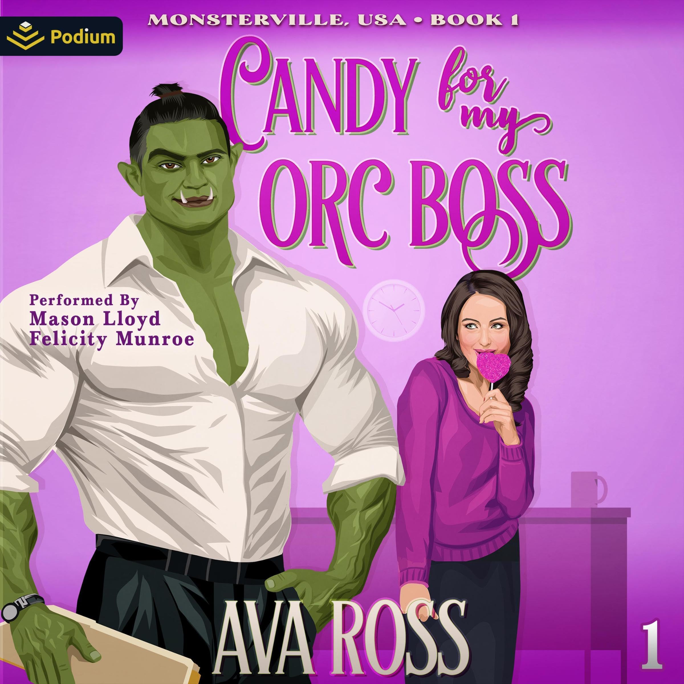 Cover art for Candy for My Orc Boss