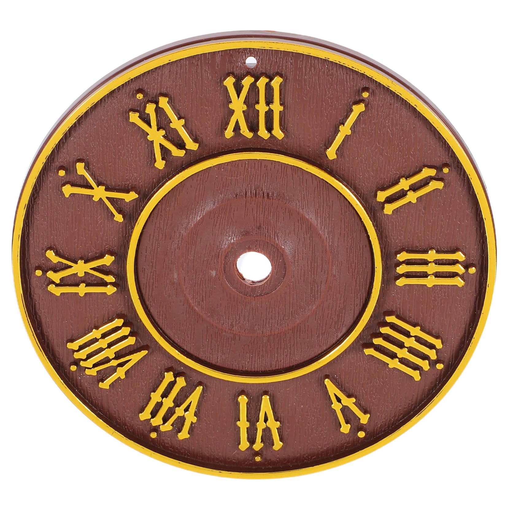 SOLUSTRE Artistic Clock with Bird Ornament for Decor Vintage Design Charming Wall Clock for Living Room and Bedroom Use