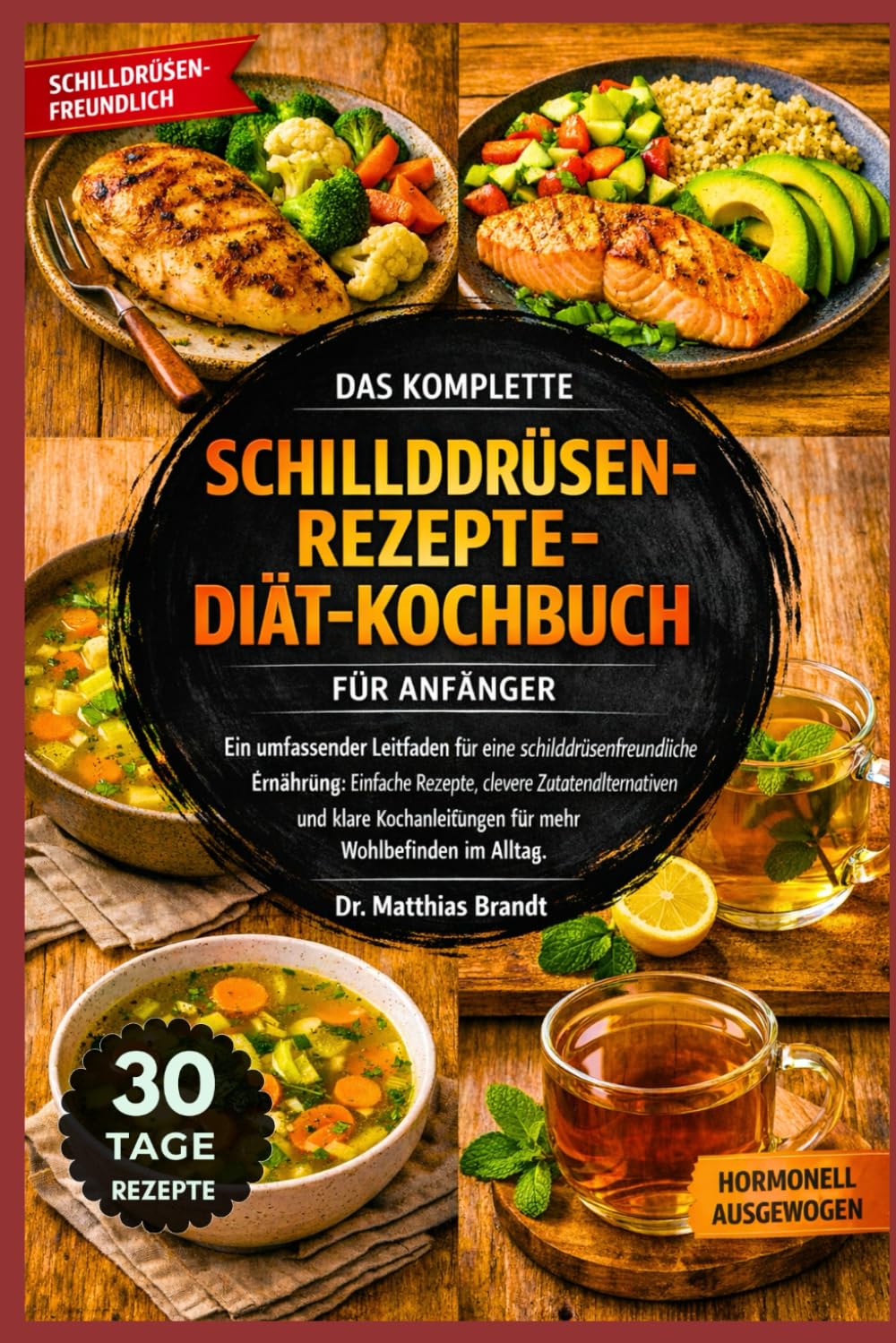 DAS KOMPLETTE SCHILDDRÜSEN-REZEPTE-DIÄT-KOCHBUCH FÜR ANFÄNGER: Ein umfassender Leitfaden für eine schilddrüsenfreundliche Ernährung: Einfache Rezepte, ... für mehr Wohlbefinden im Alltag.