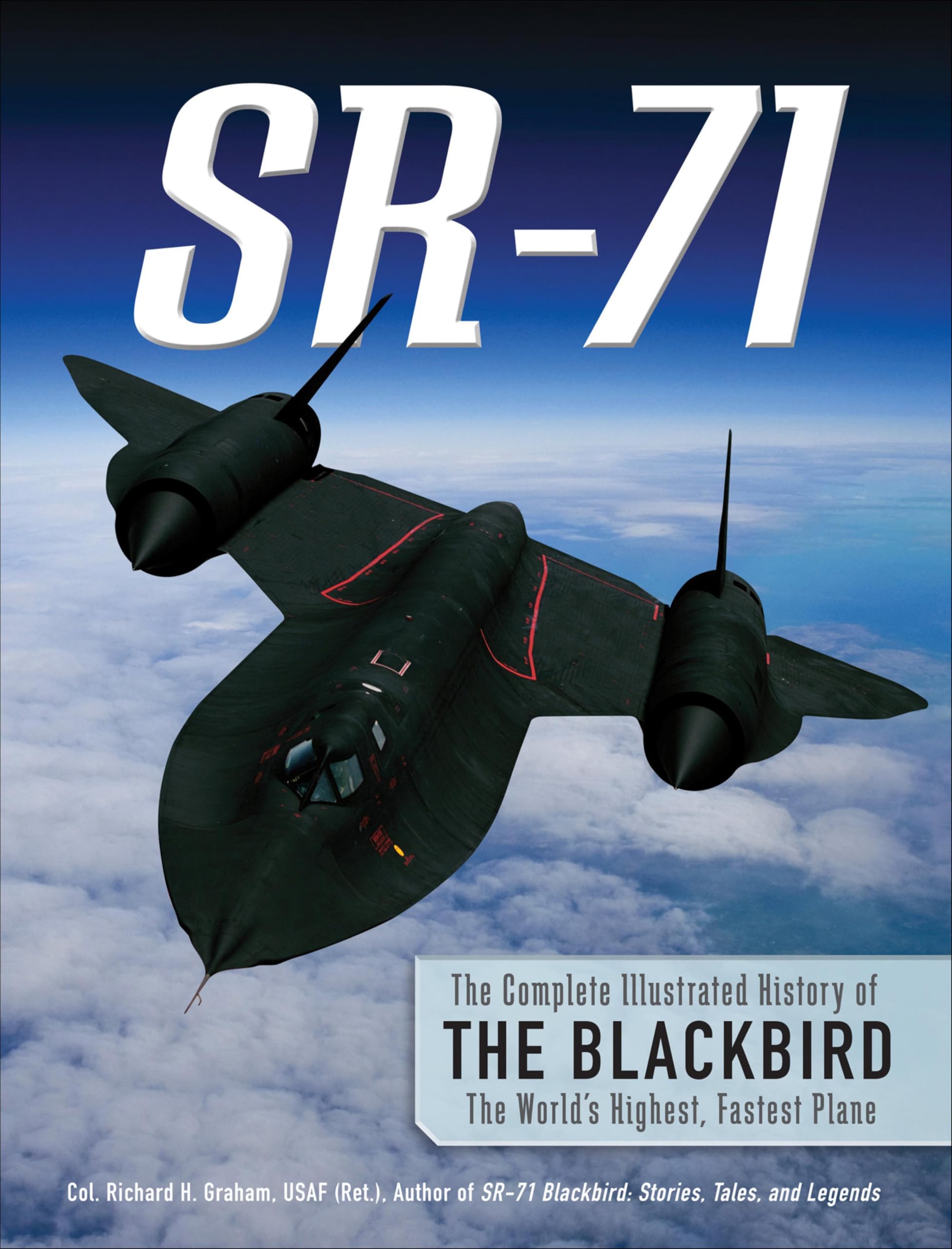 SR-71 Blackbird livre de collection illustré sur l'aviation militaire haut de gamme