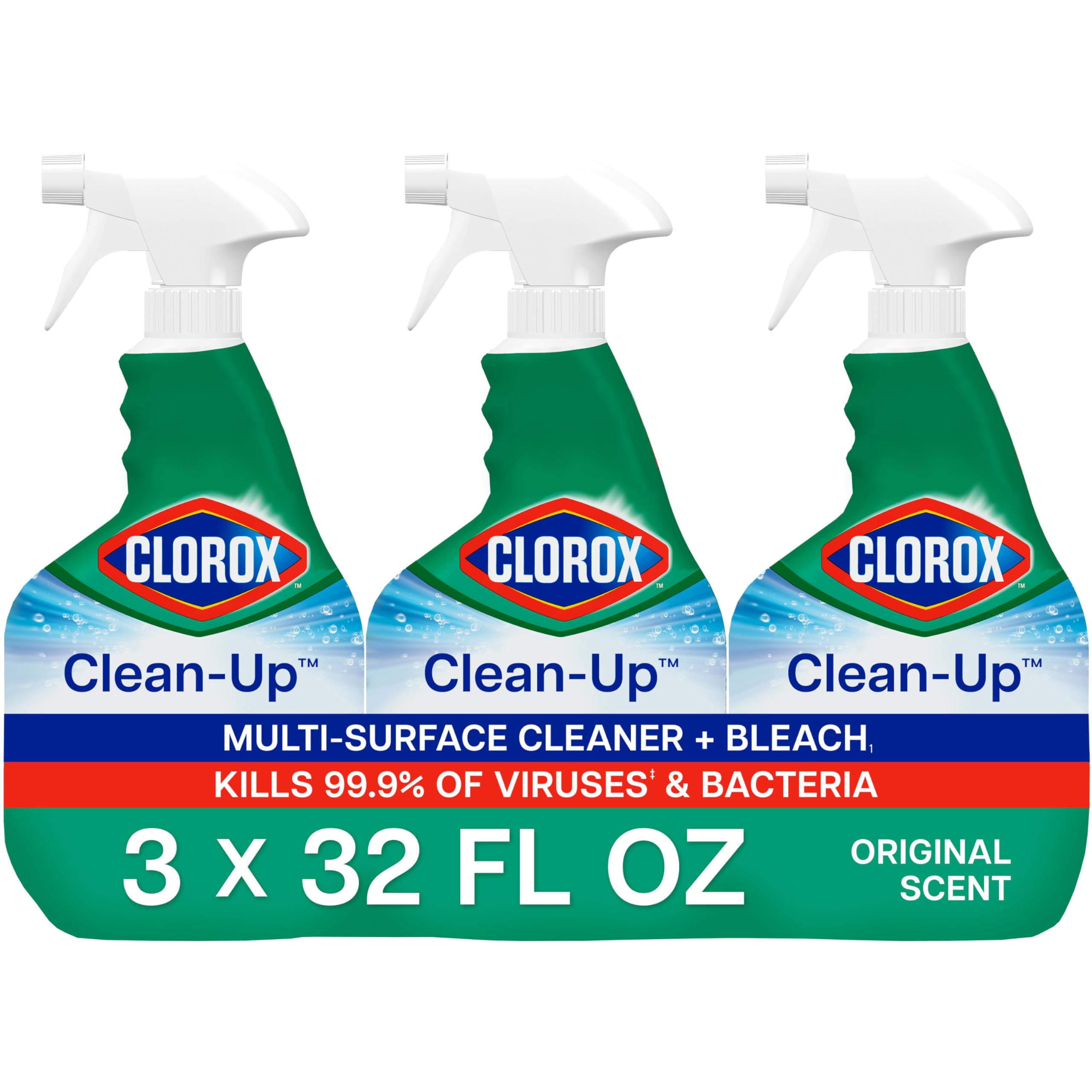 Clorox Clean-Up Multi-Surface Cleaner with Bleach 3-Pack
