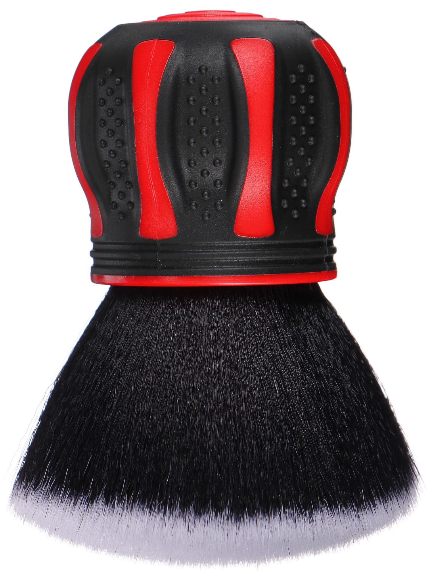 Sixtol Black/Red Car Detailing Brush Ball 2, Precision Detail Brush With Ball Handle, Indoor And Outdoor Cleaning