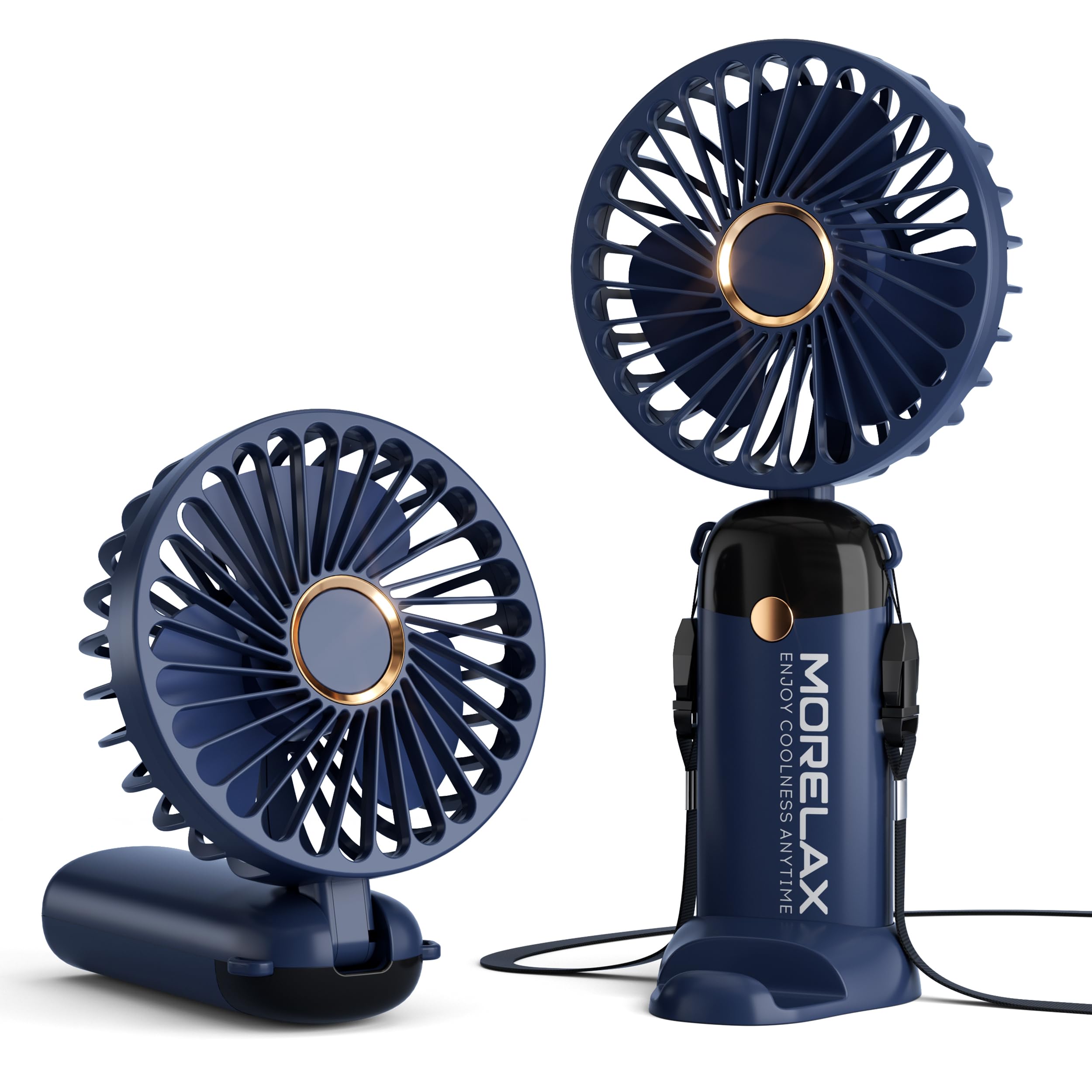JANTJE＿ONTEMBAARミラー付きPortable fan Amazon.com: Jancane Handheld Fan, USB Rechargeable Mini Portable