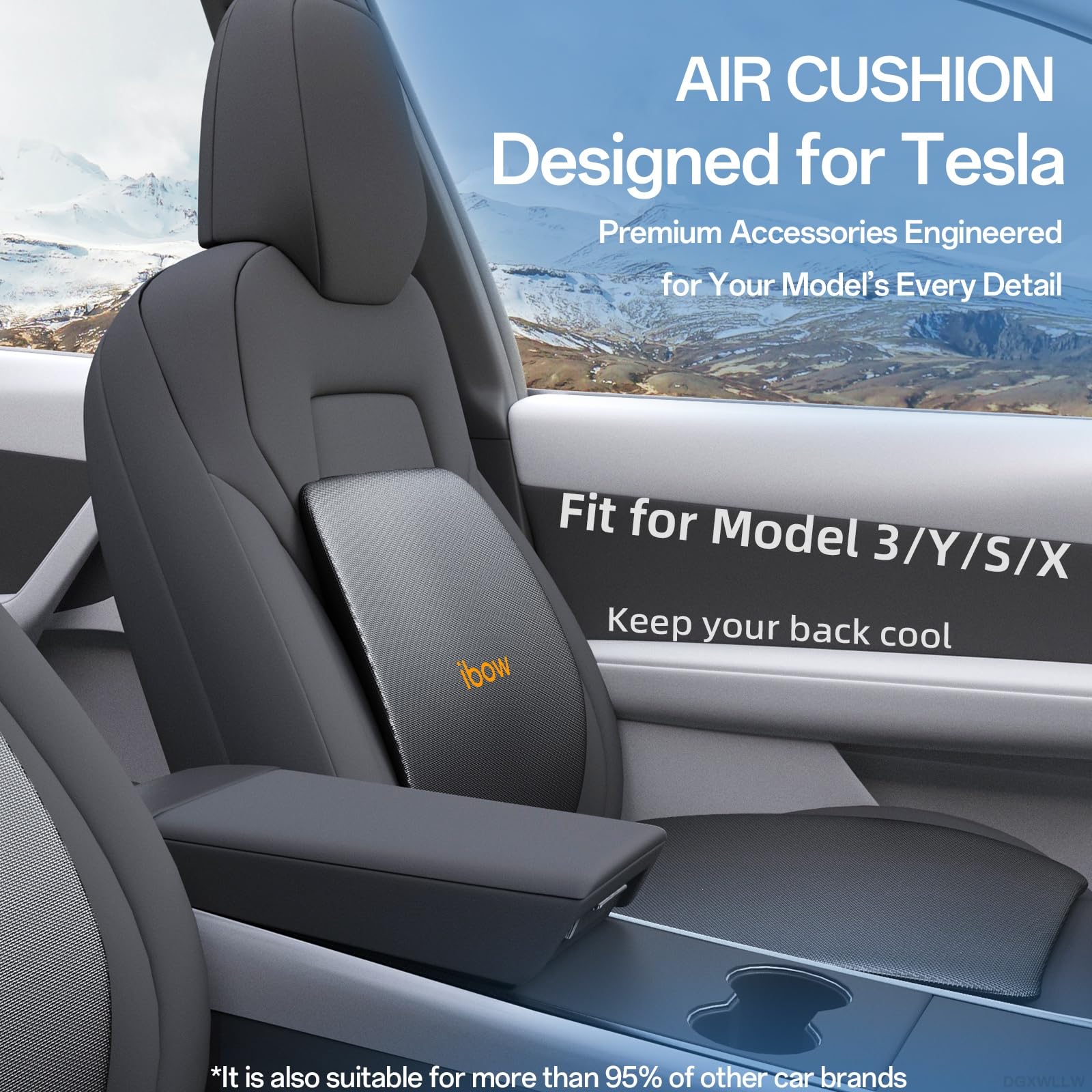 Amazon.co.jp: DGXWLLW シートクッションとランバーサポート枕 Tesla 