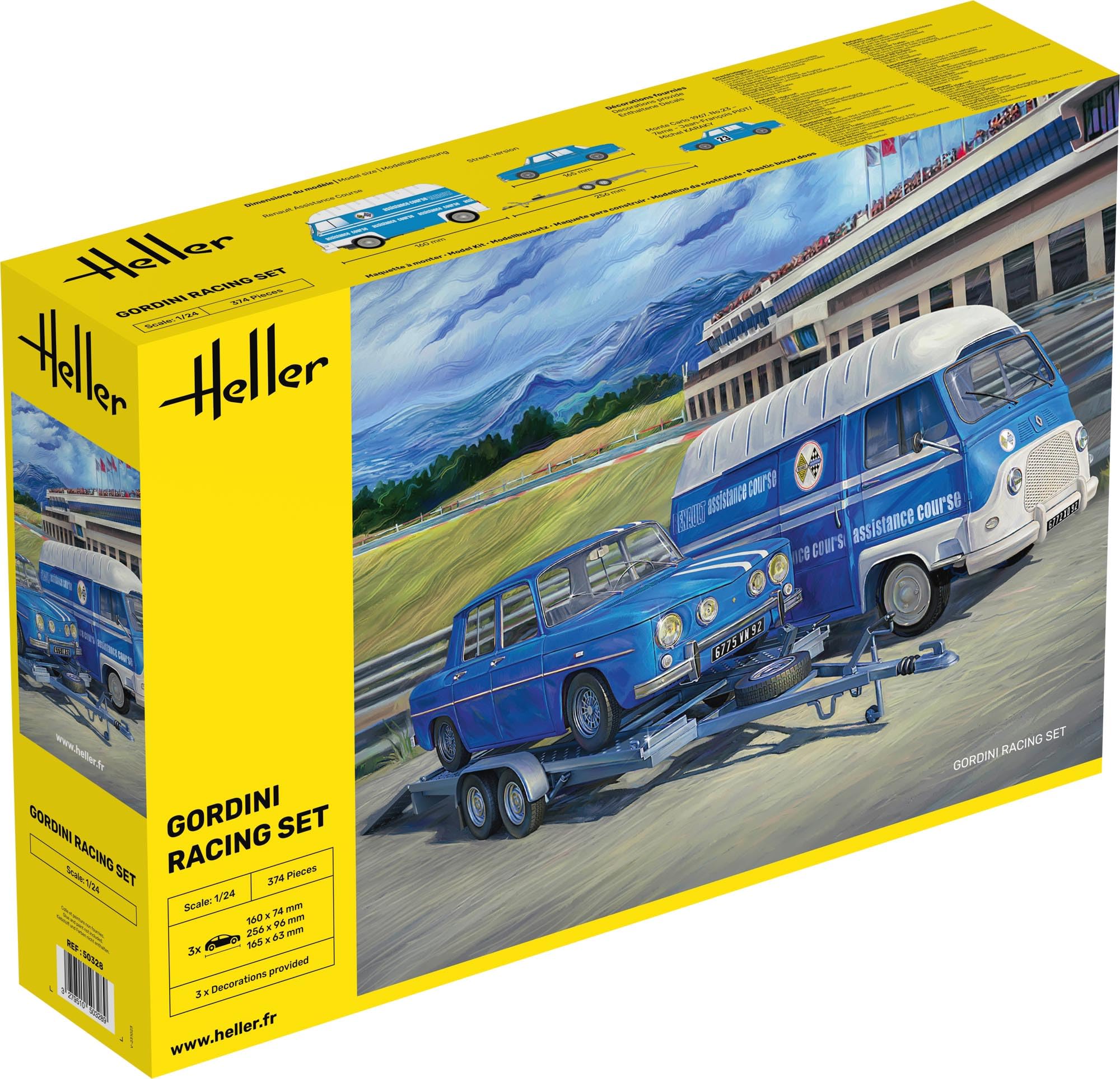 Heller1:24 - Gordini Racing Set