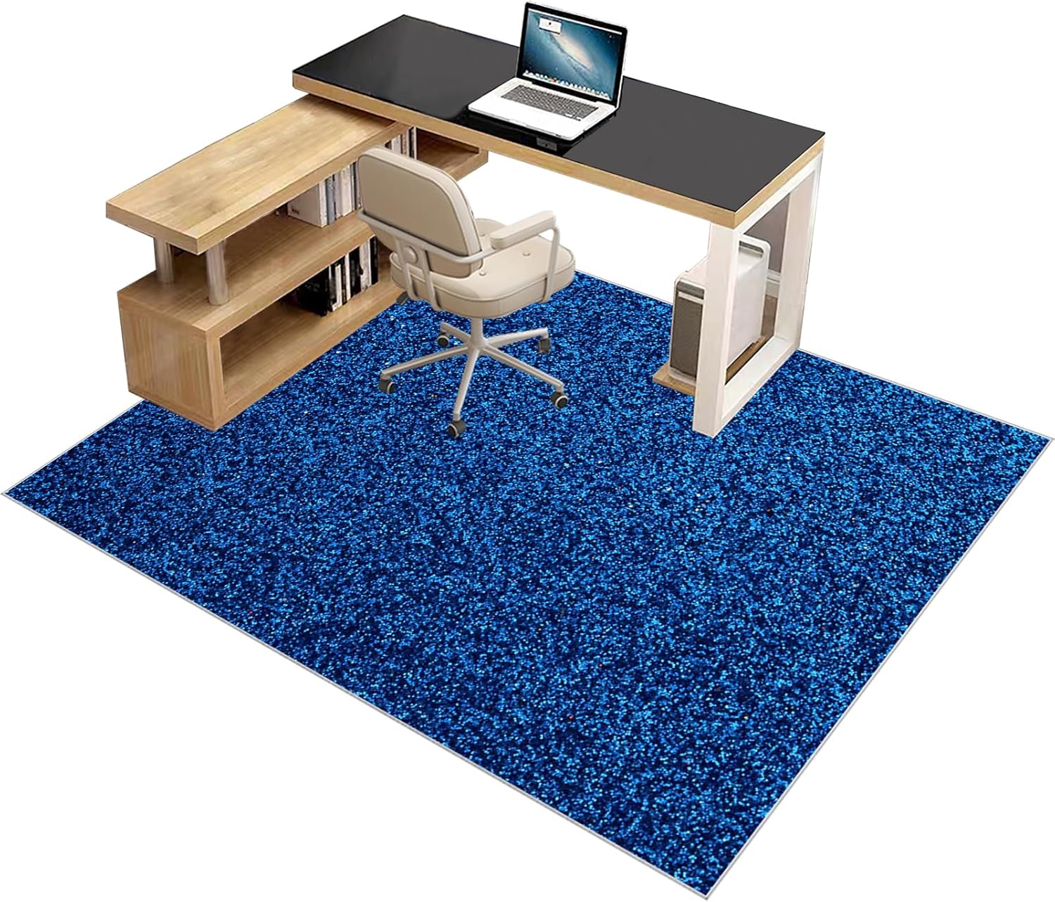 Gaming Chair Mat for Carpeted and Hardwood Floor Anti Slip Floor Protector for Office Chair 160 x 200 cm (103a 180 x 230 cm)