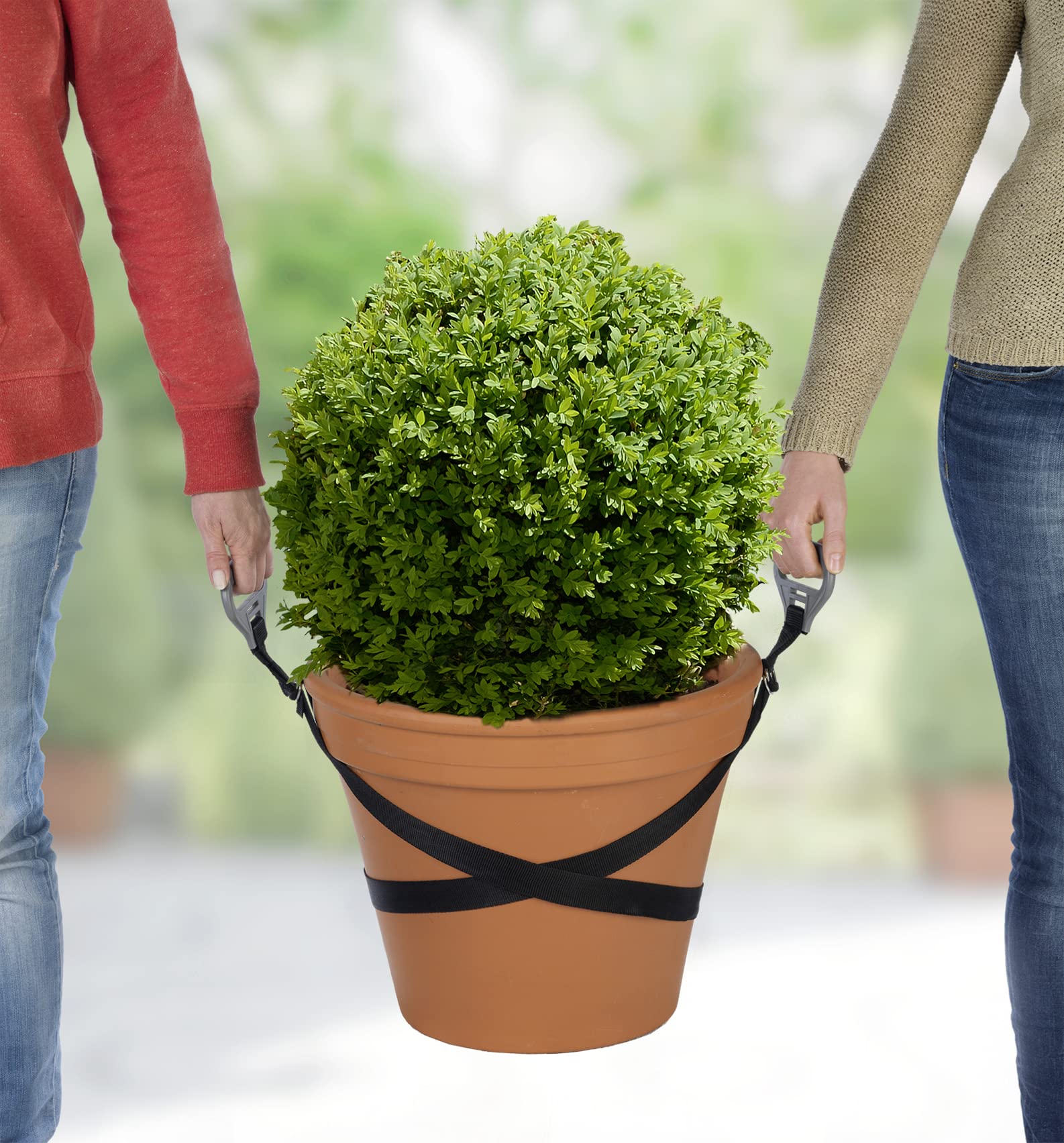 Byuexhp Tragegurt Für 20-Liter-Eimer – 90 Kg Tragkraft, Aus Polyester, Doppelriemen-Design, Für Lager, Garten, Camping & Werkstatt