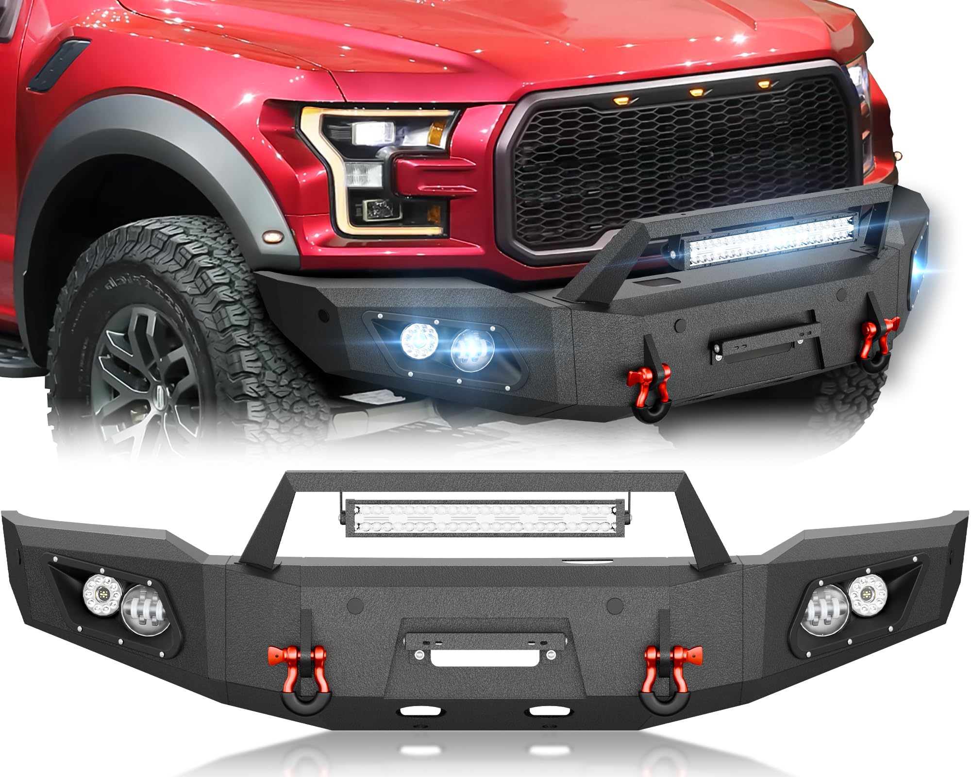 YZONA Front Bumper for F-150