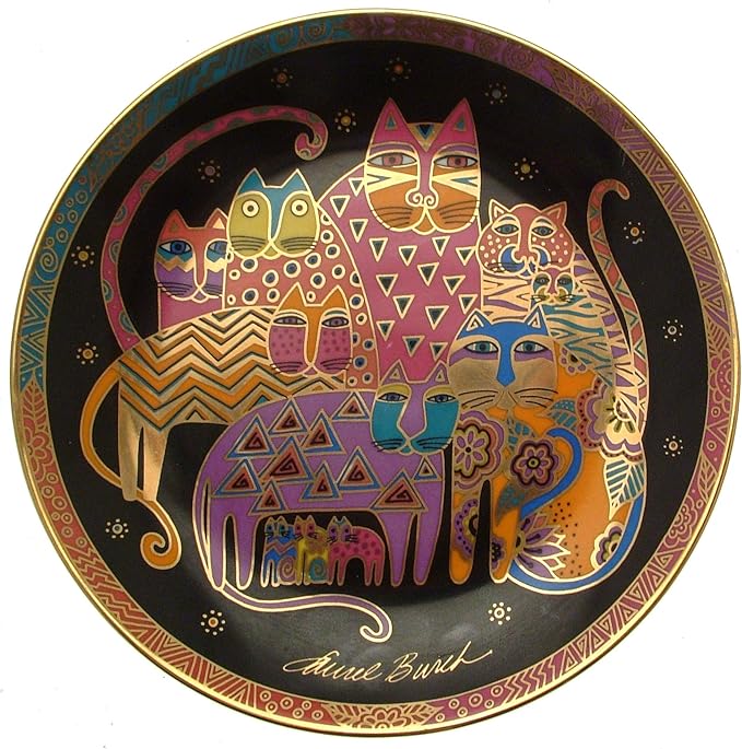 Franklin Mint Royal Doulton Plate Fabulous Felines by