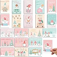 Vista 122 de Nuanchu 80 tarjetas postales de Navidad vintage de 4 x 6 pulgadas, tarjetas de felicitación de Papá Noel, tarjetas de Navidad retro, reimpresión