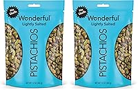 Vista 15 de Wonderful Pistachios Roasted & Salted - Pistachos tostados y salados, sin cáscara, bolsa resellable de 12 onzas