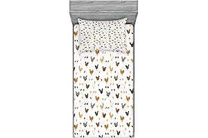 Ambesonne Chicken Sheets Set