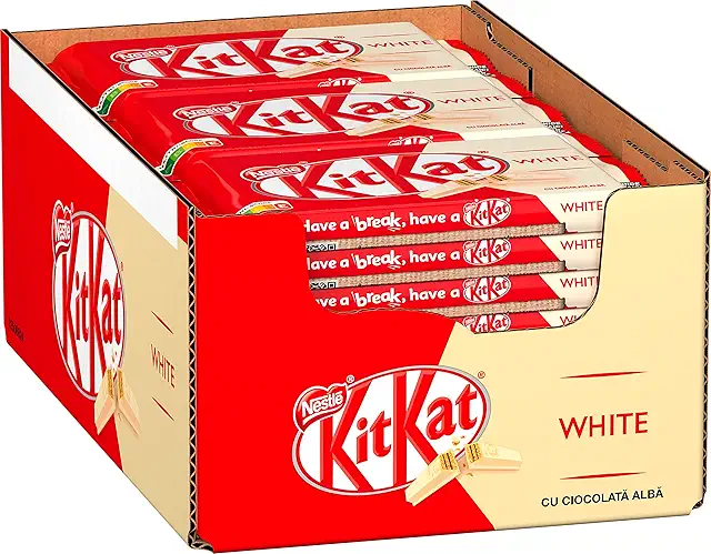 Kit-Kat White Chocolate Matcha - Barritas Crujientes de Chocolate Blanco