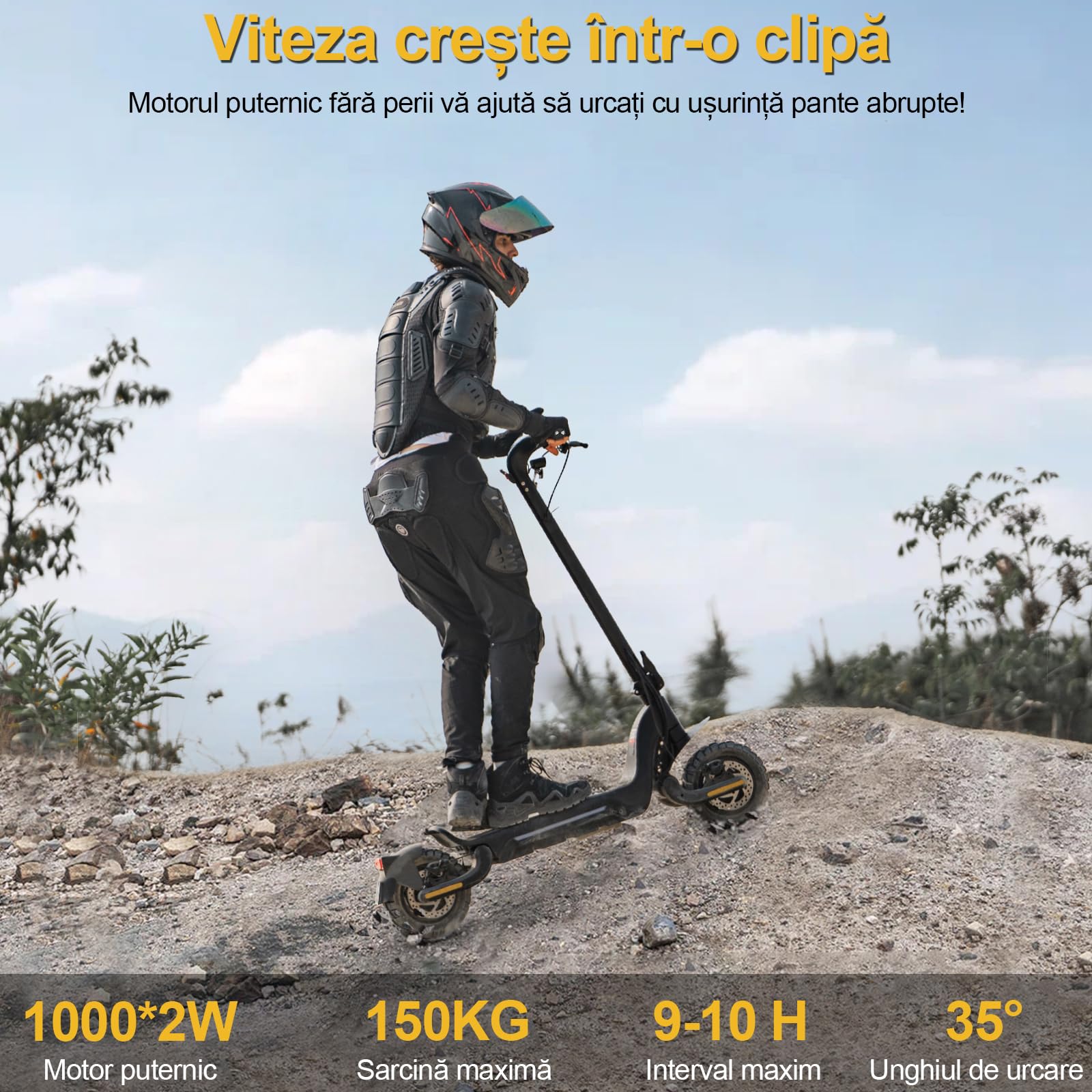 TODIMART Monopattino Elettrico Adulto, Autonomia di 45-80KM-10.4/15/18.2Ah, Scooter Elettrico Pieghevole- App, Velocità Regolabili, 10″ Pneumatici, Doppi Ammortizzatori- Indicatori di Direzione