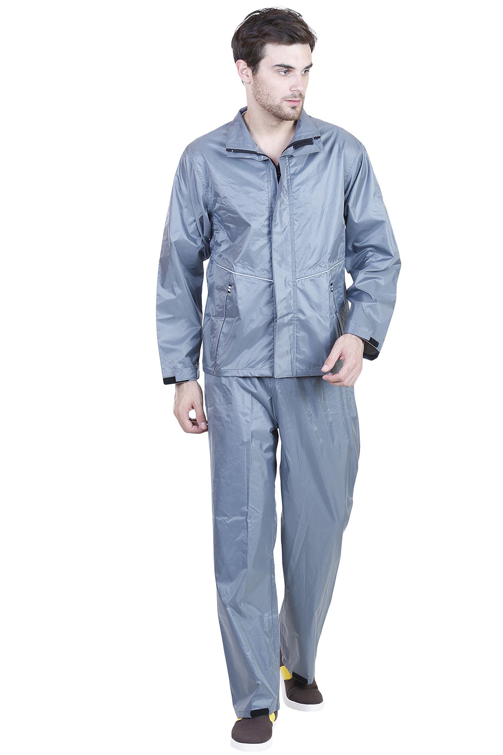 Self Design Men & Women Raincoat-8