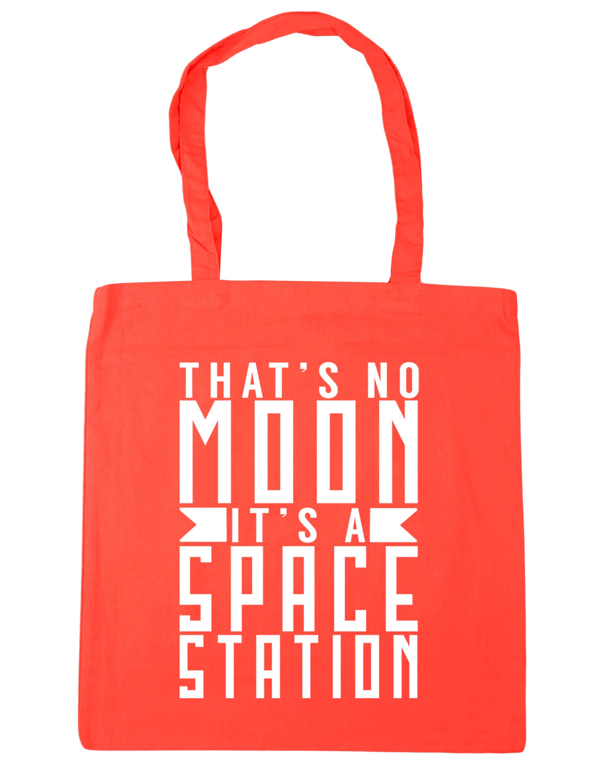 HippoWarehouse That's no moon it's a space station Tote Shopping Gym Beach Bag 42cm x38cm, 10 litres
