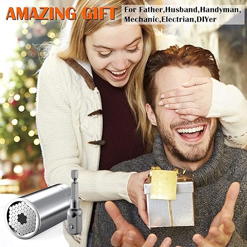 Miniatura 2 de Biuonk Regalos para el día de San Valentín para hombre, novio, marido, enchufe universal "I LOVE YOU", geniales gadgets personalizados para hombres,