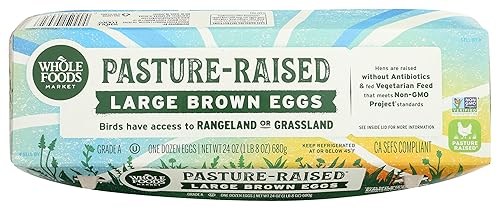 365 by Whole Foods Market, Huevos de grado grande A, 12 unidades