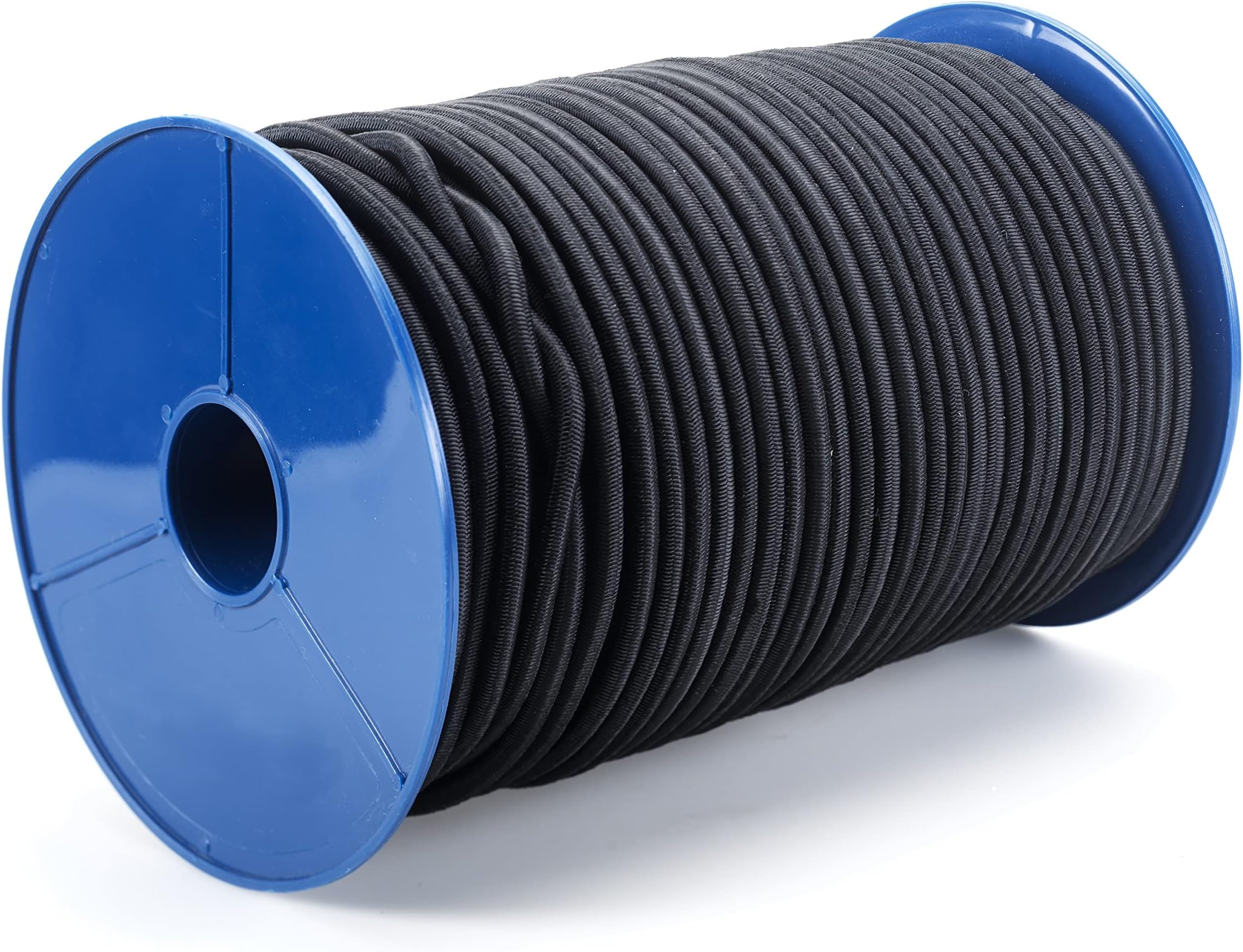 Direct Manufacturing 8mm Black Elastic Bungee Rope Shock Cord Tie Down Boats Trailers 10m