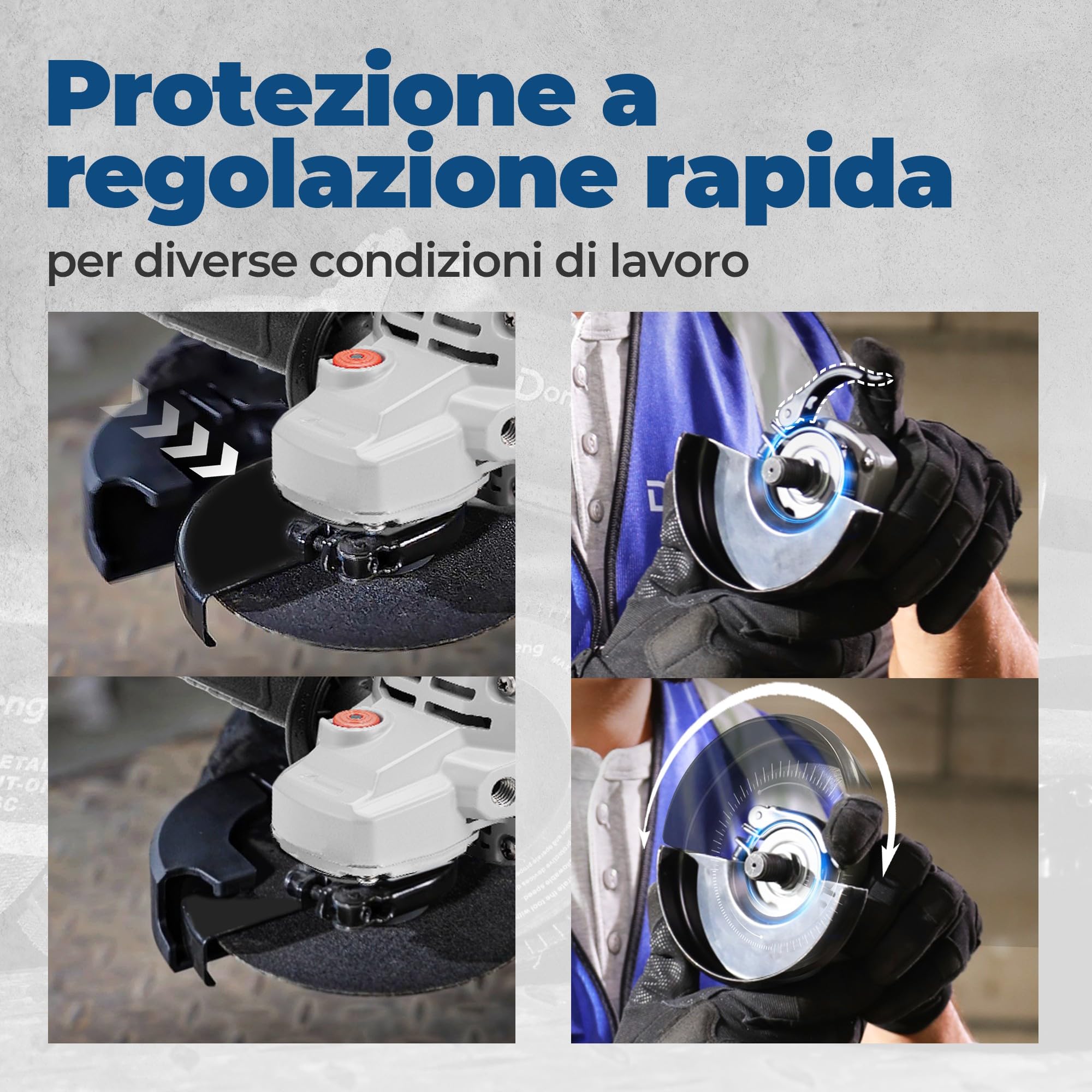 DongCheng Smerigliatrice angolare