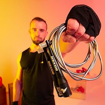 ボクサー専用縄跳び Amazon | Elite Jumps ボクサー縄跳び フィットネスと有酸素運動