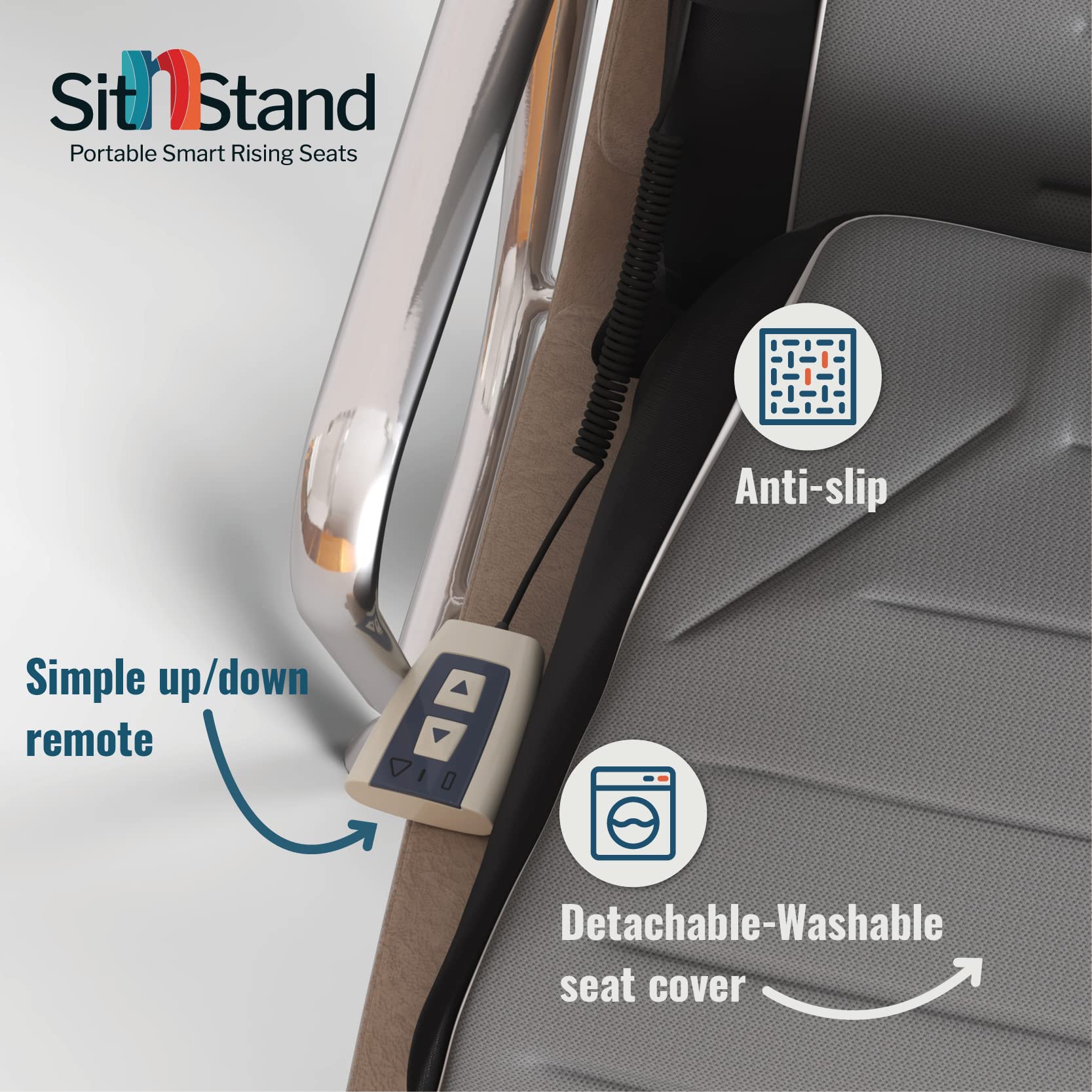 Buy SitnStand Portable Smart Rising Seat Lift Up Chairs For Elderly