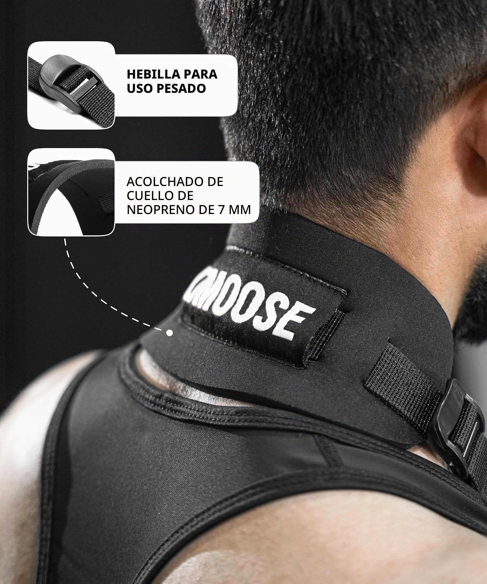 DMoose Fitness Brazo Curl Blaster Grosor Calibre Remaches de Aluminio, Resistente, Forma ergonómica y Ajustable – Mejorar definición y Fuerza Muscular en Tus Brazos – Premium Grado Bodybuildi
