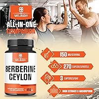 Vista 6 de Suplemento de berberina con canela de Ceilán - 270 Cápsulas