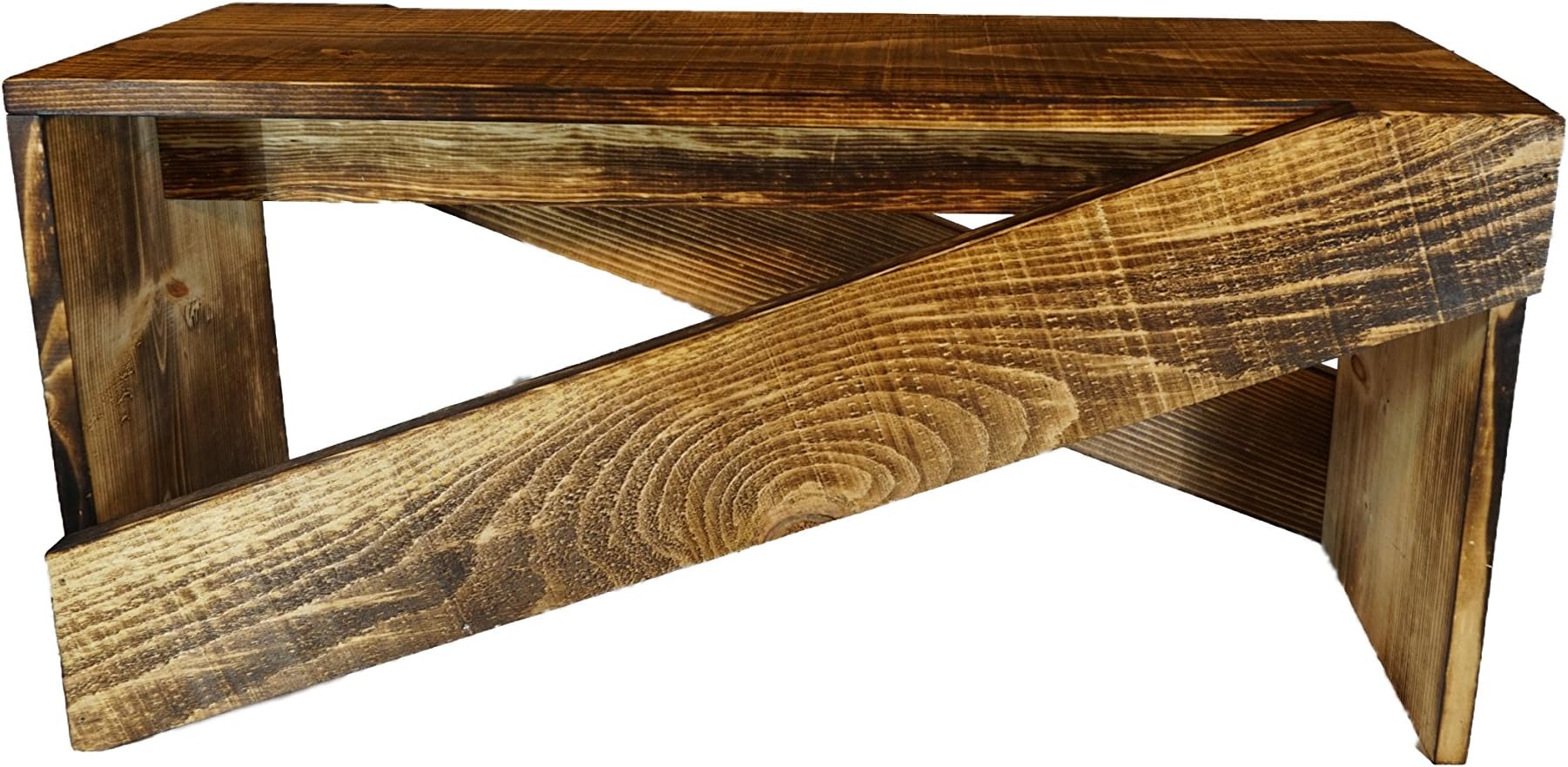 Handmade Rustic/Modern Bench - Flintface Woodshop