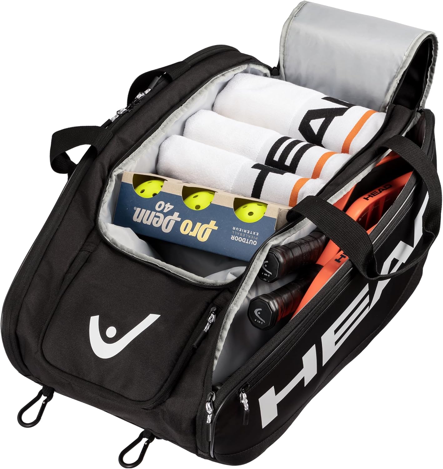 HEAD Pro Pickleball Bag Black/White
