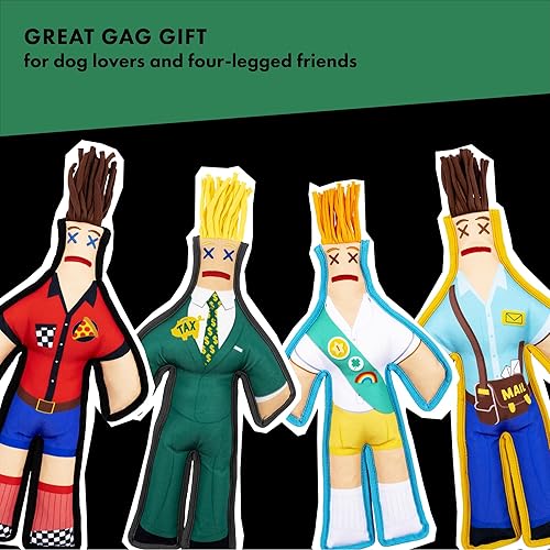 Miniatura 5 de Dammit Doll Dammit Dog  Recaudador de impuestos  Juguete chirriante para perros y cachorros de felpa, juguete novedoso interactivo  Reduce el