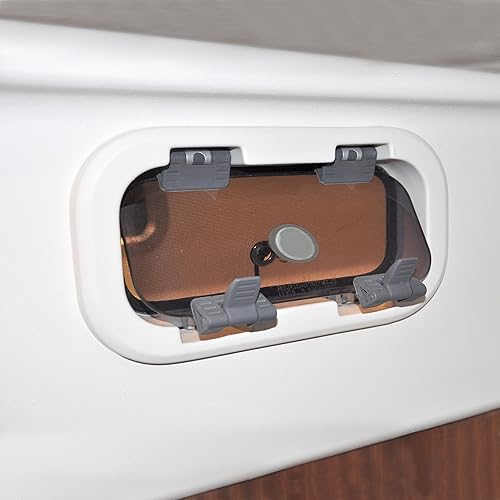 Miniatura 2 de | Pantalla de insectos para portlights/Windows Mosquitera en tamaño universal, se monta desde el interior con imán. Se adapta a todas las marcas.