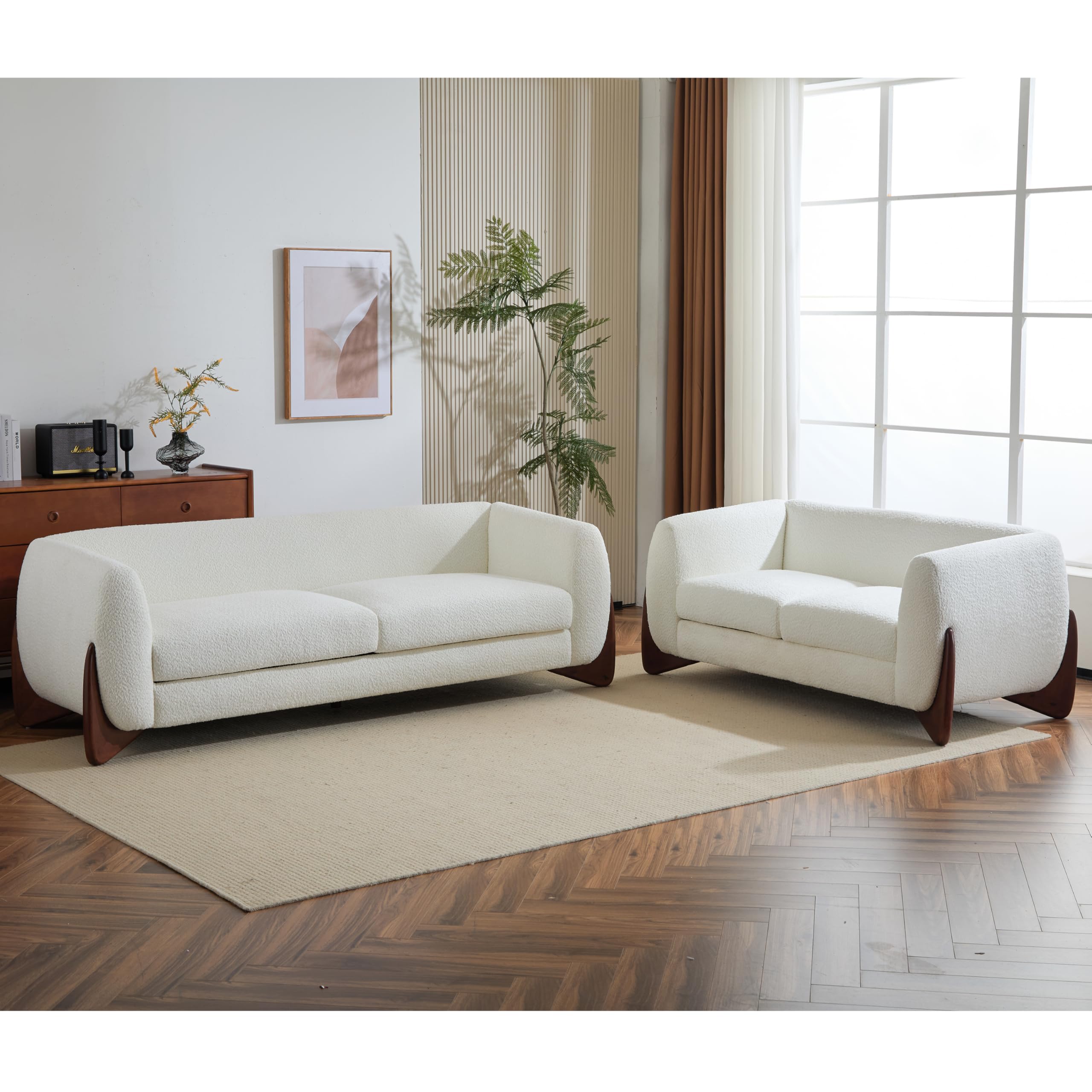 Photo 1 of ***PARTIAL SET - PRICE ADJUSTED*** 2-Piece Sofa Set, Beige