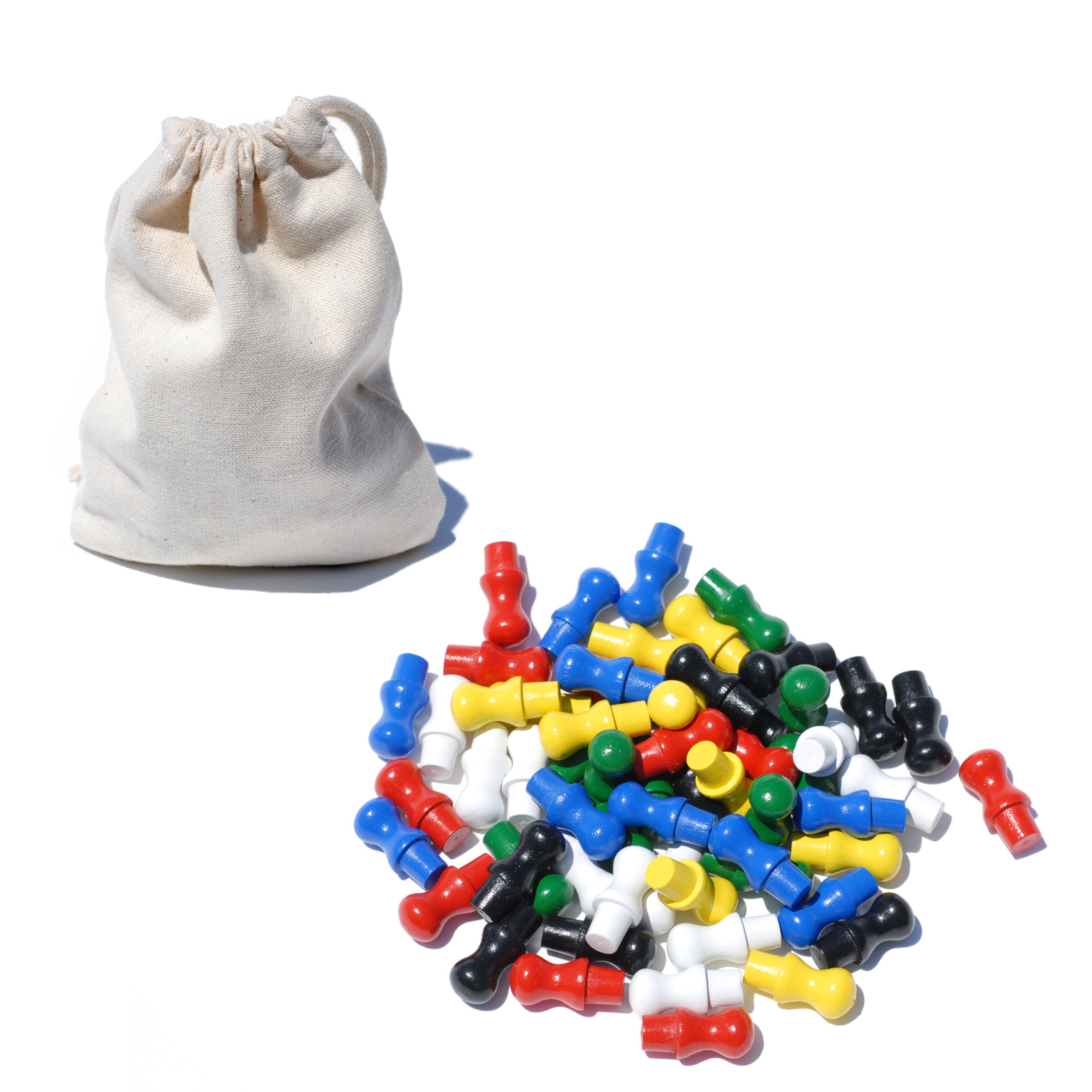 WE GamesReplacement Wooden Pegs for Chinese Checkers