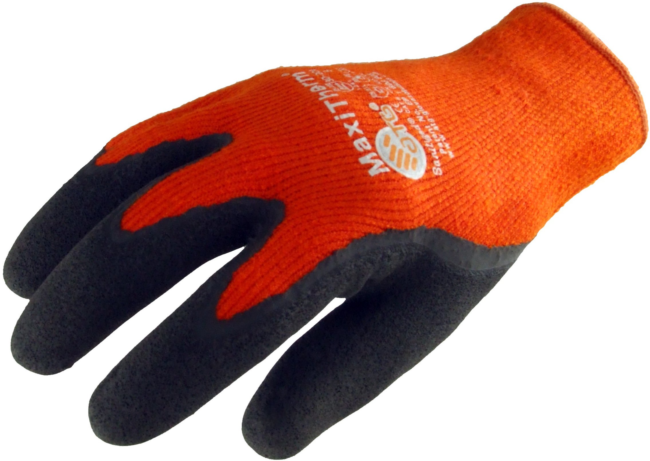 ATG MaxiTherm 30-201 Unisex Arbeitshandschuhe Latex-Handfläche beschichtet kalt isoliert (6 Paar), 8