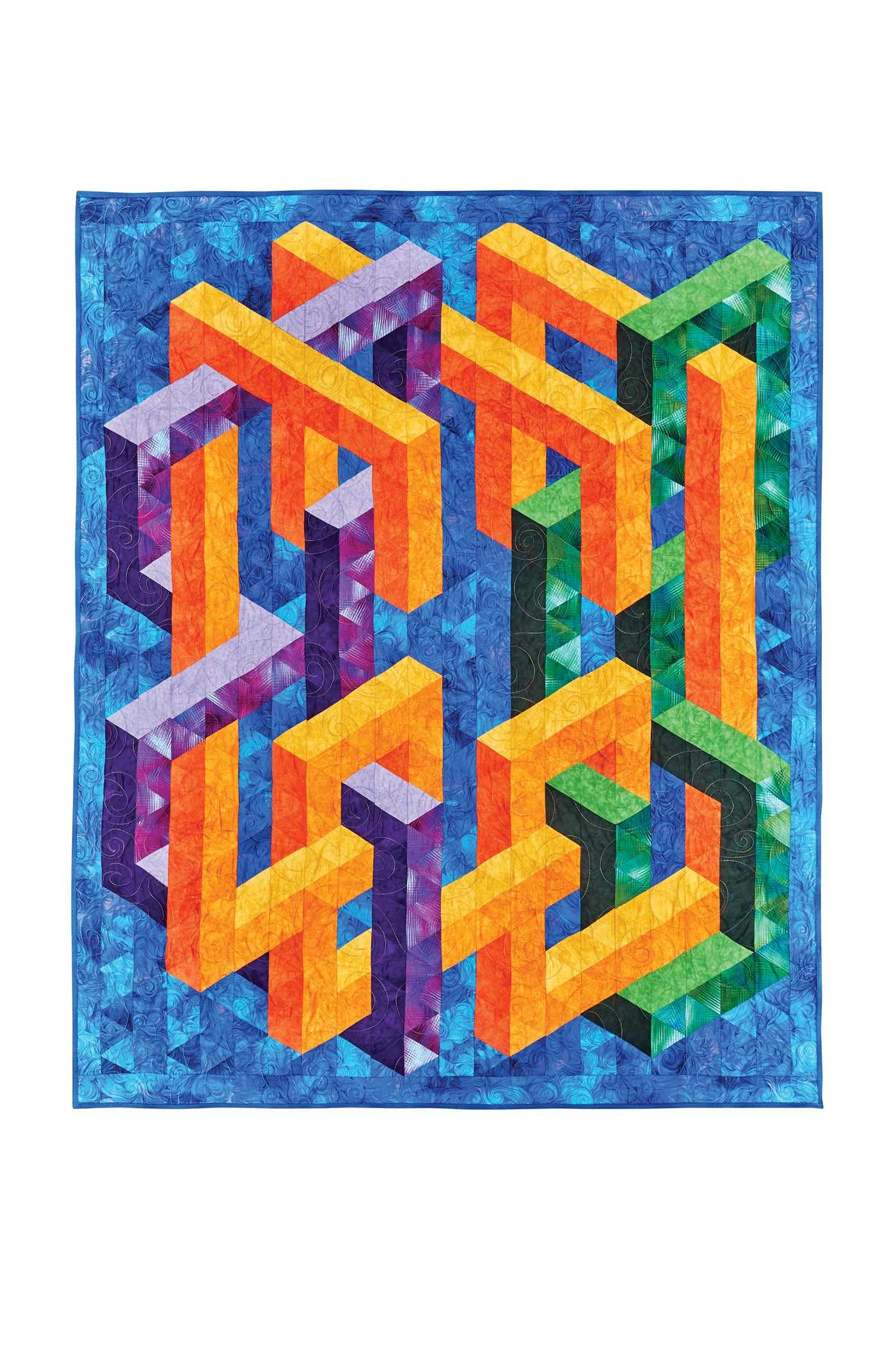 Stunning 3-D Quilts Simplified: Create Dimension With Color, Value & Geometric Shapes