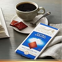 Vista 4 de Lindt EXCELLENCE Barra de caramelo de chocolate con leche extra cremosa, chocolate con leche, barra de 3.5 onzas