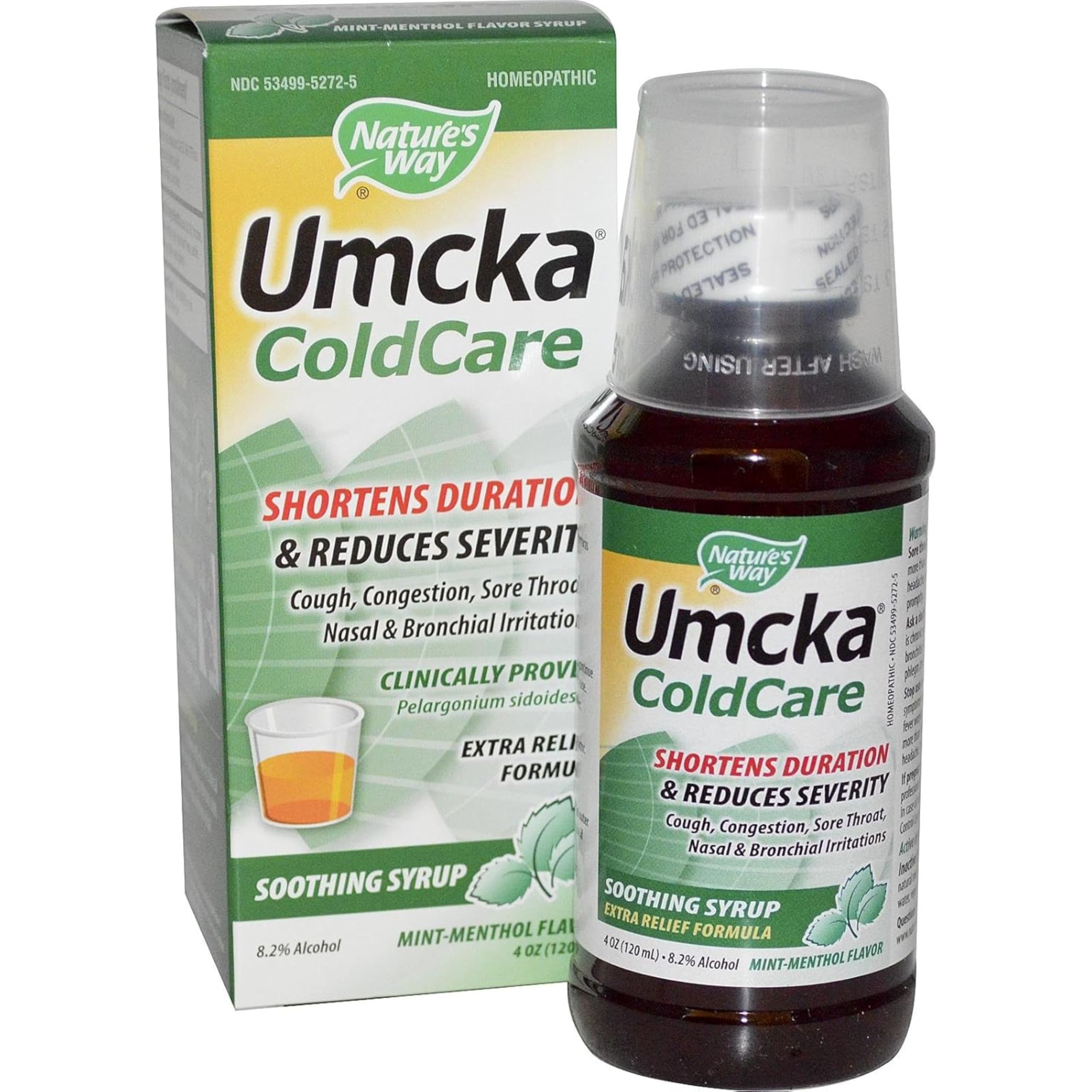 Natures Way Umcka Syrup Menthol