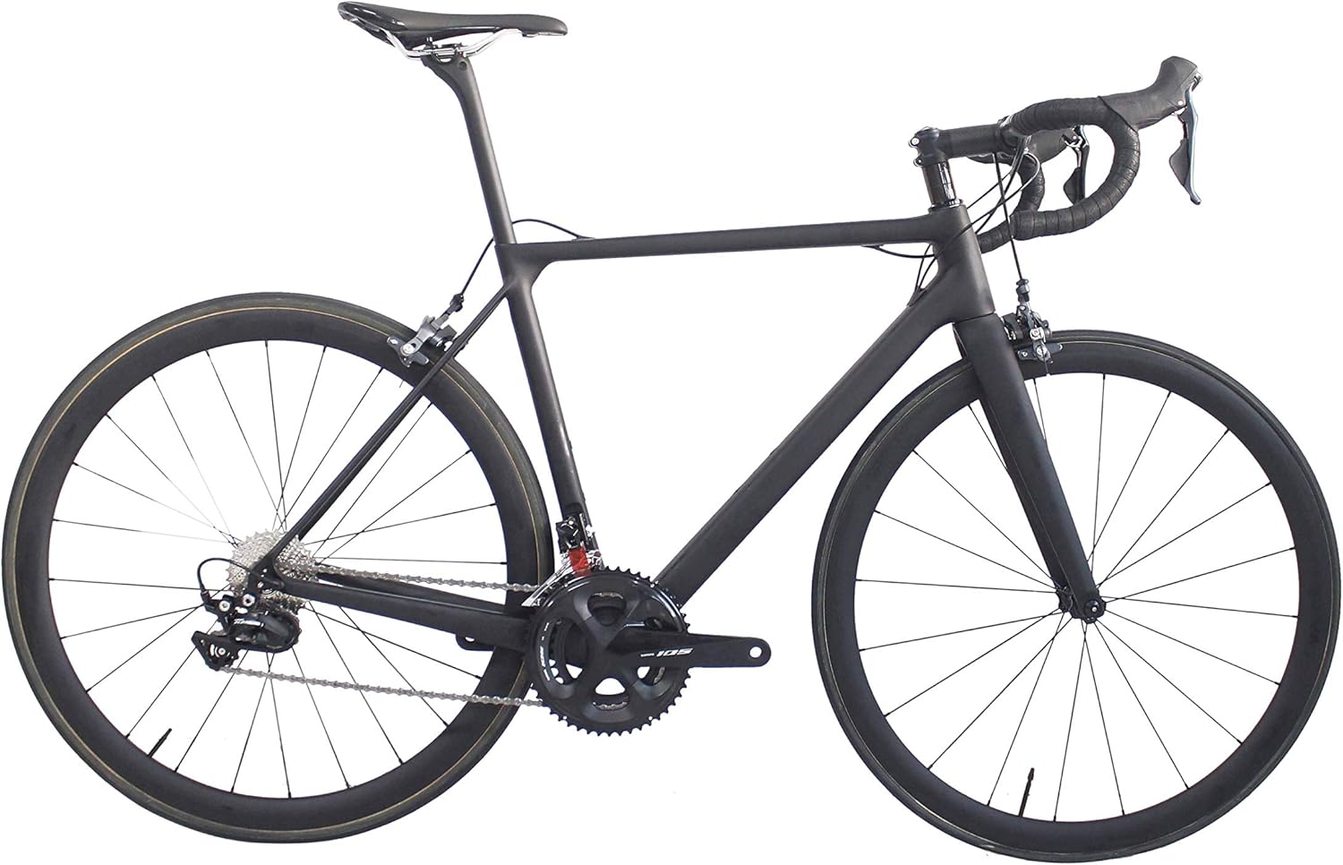 NW 700C Aero Carbon Fiber Road Bike Frame R09 Matte Finish 52cm : Sports & Outdoors