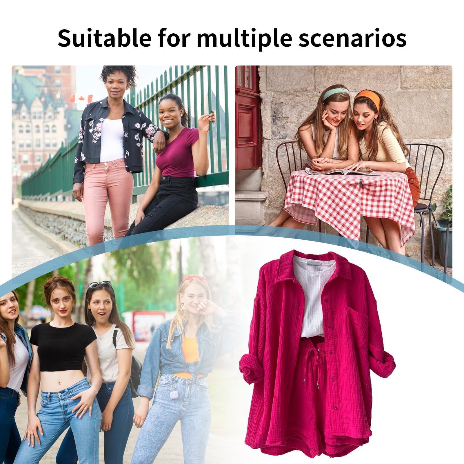 Completo estivo da donna in 2 pezzi, set da donna in mussola, camicia top con bottoni + pantaloncini, abbigliamento estetico, abbigliamento da casa, abbigliamento streetwear, abbigliamento da