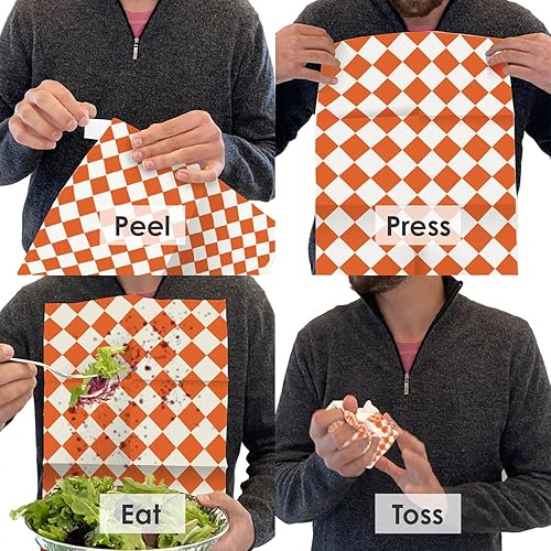 Vista 5 de Baberos desechables para adultos, niños, personas mayores Servilleta con pestaña adhesiva, uso personal, cuidado del hogar, negocios, absorbe