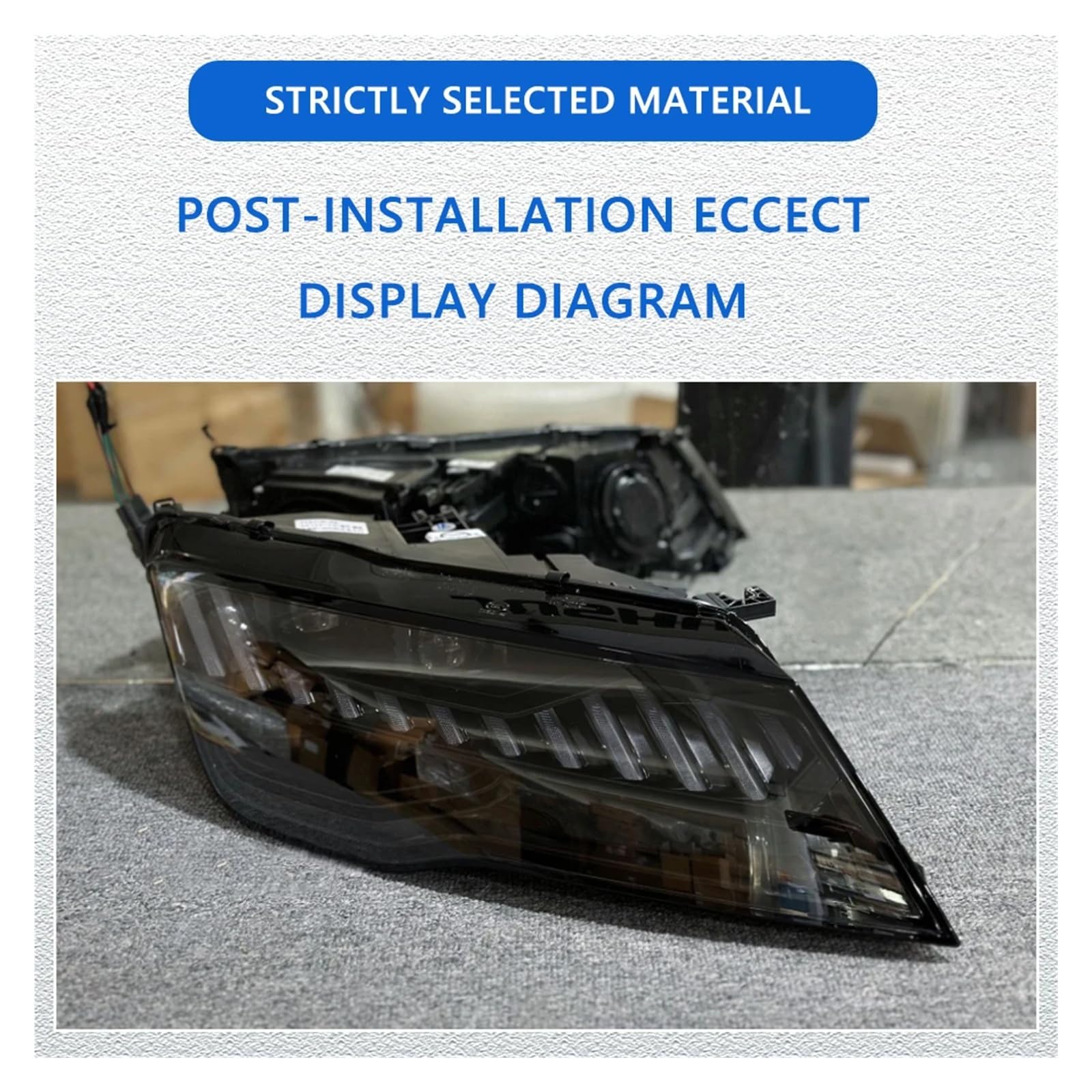 Pasuje do Au//di A7 11-14 w nowym stylu pełna dioda LED DRL reflektor samochodowy montaż sygnału akcesoria samochodowe zmodyfikowana lampa gorąca stylizacja reflektory LED(Original with AFS)